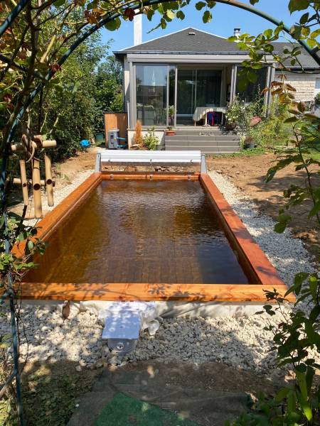 Construction de piscine naturelle et écologique avec filtration sans chlore en Lorraine à Metz