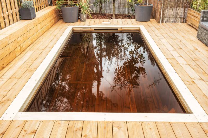 Projet piscine bio pour un petit jardin à Aix en Provence proche de Marseille