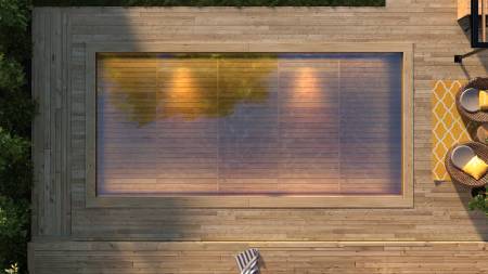 Notre zone d'activité pour ce service Projet de piscine durable sans béton pour un petit jardin