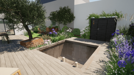 Notre zone d'activité pour ce service Installation de piscine naturelle en bois pour location saisonnière ou résidence secondaire de luxe